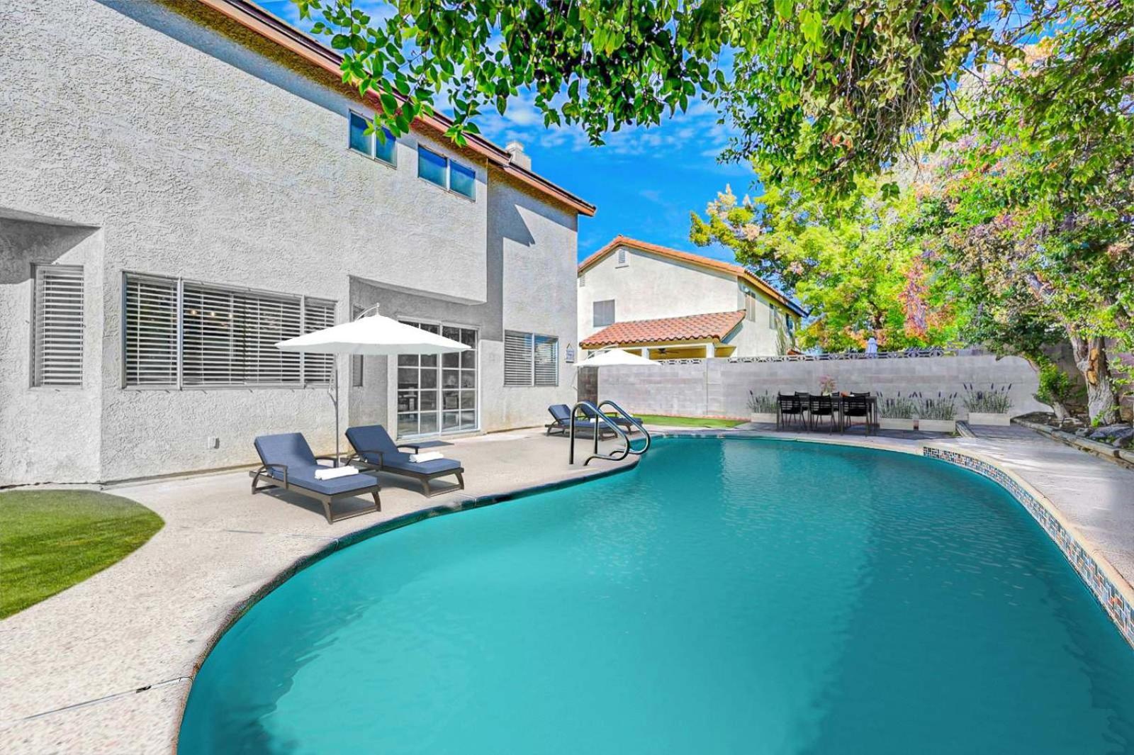 Bright Fun Spacious Home With Pool Las Vegas Zewnętrze zdjęcie